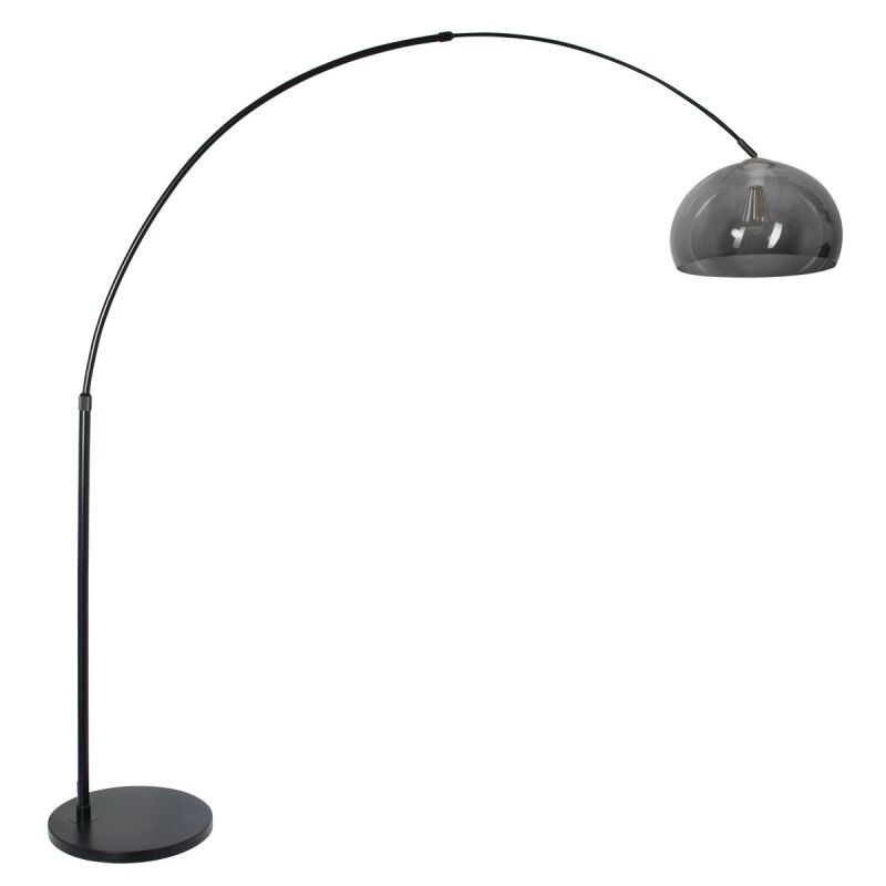 Steinhauer Bogenleuchte Sparkled Light schwarz verschiedene Variationen rauchgrau Kugel (Kunststoff)