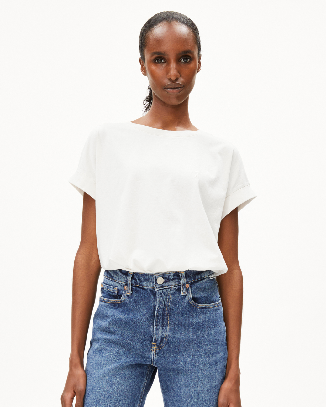 Armedangels T-Shirt IDAARA - White S