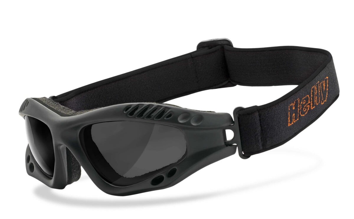 HELLY - No.1 Bikereyes | Motorradbrille, Motorrad-Sonnenbrille, Bikerbrille, winddicht | SEHSTÄRKE möglich | hellrider