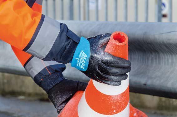 Handschuh Temp Ice 700 schwarz-blau