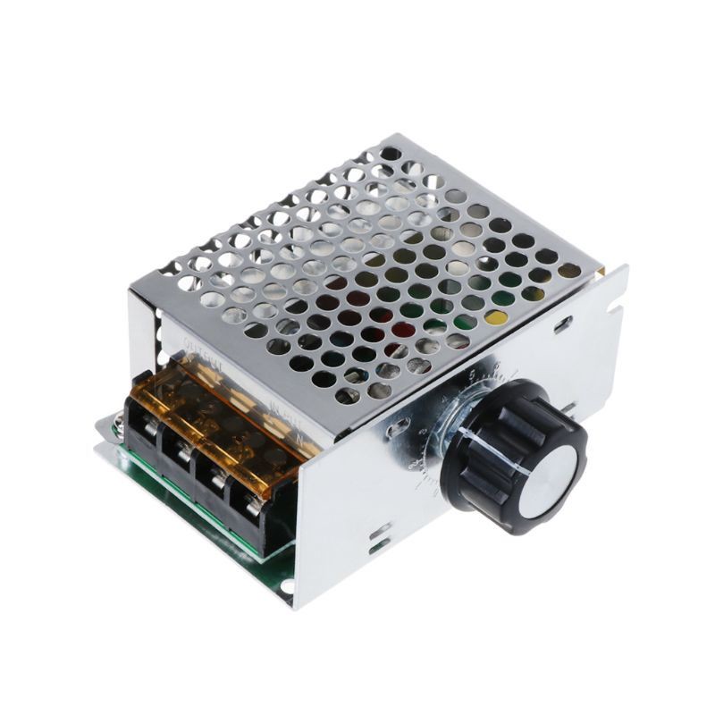 Ootdty Ac 220V 4000W High Power Scr Speed Controller Electronic Voltage Regulator Governor