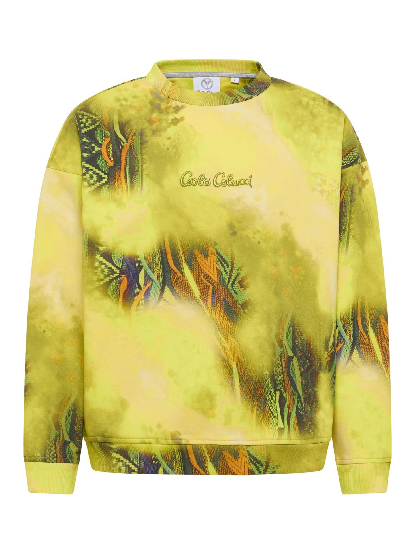 Oversize Sweatshirt - Sprayed knit