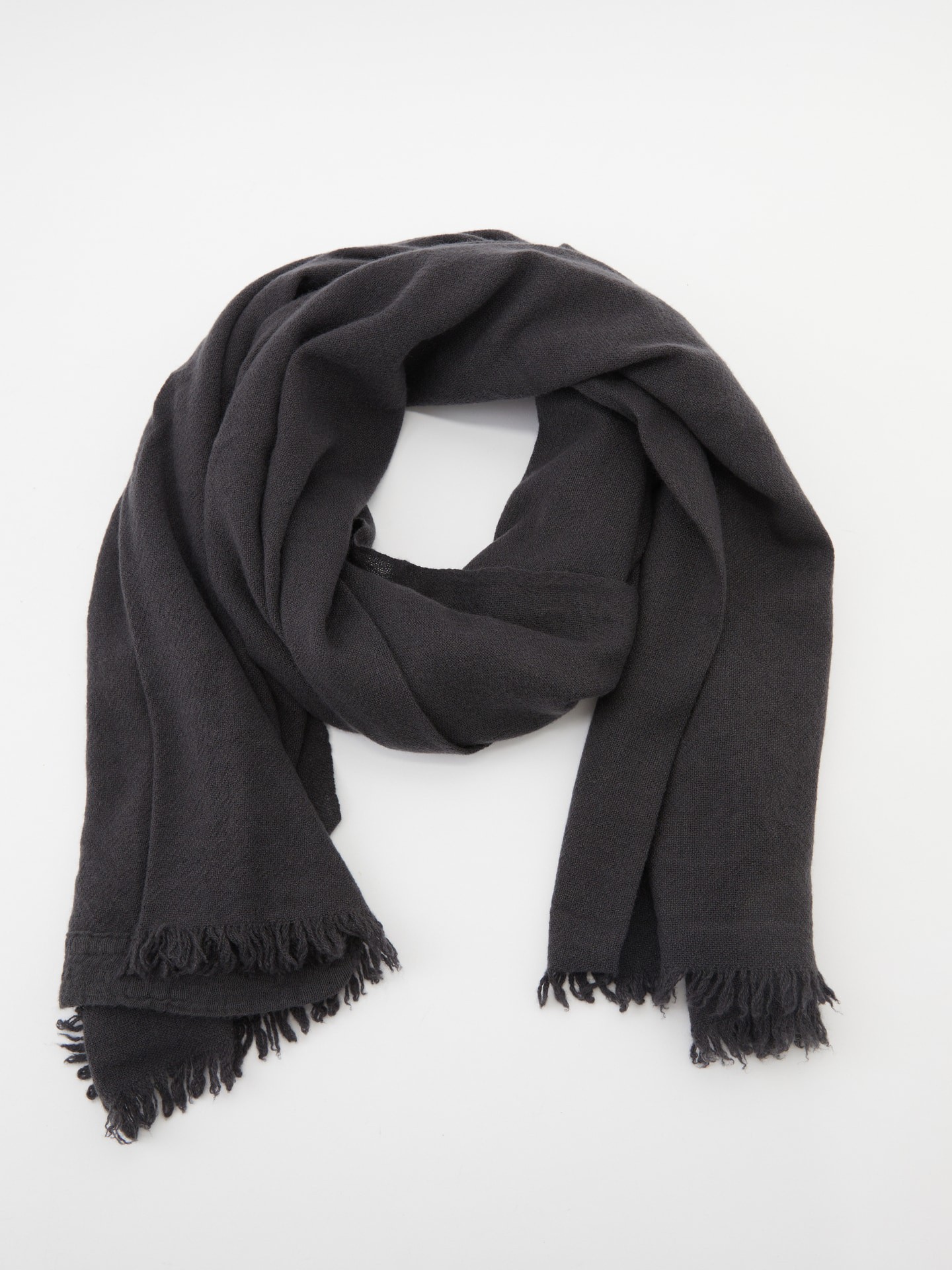 Cashmere-Schal 'Sim' Dunkelgrau