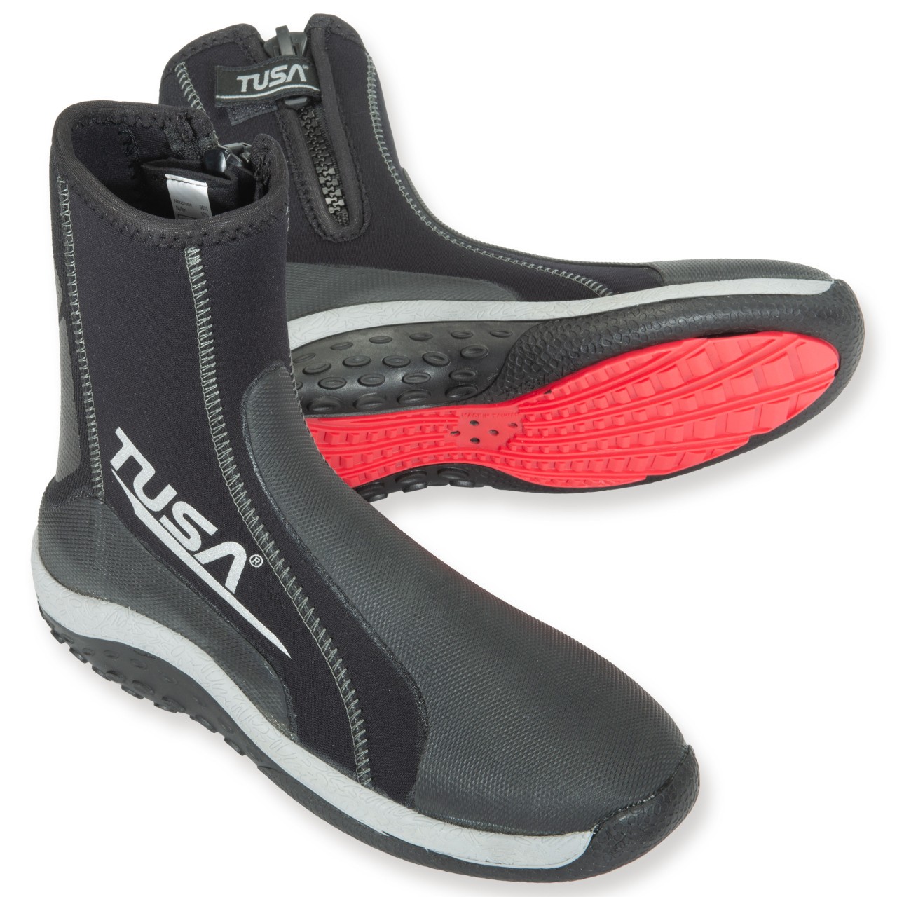 Tusa Dive Boot High mit fester Laufsohle - 5mm Neopren 