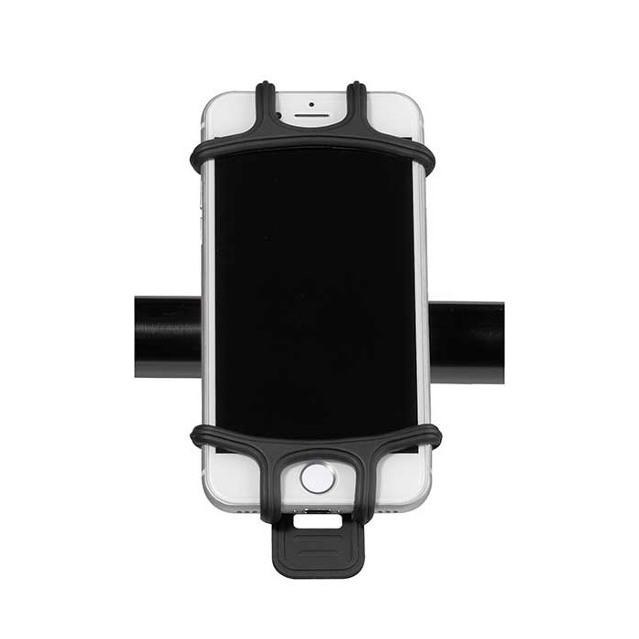 VIVANCO Fahrrad-Halterung universal für Smartphones bis 6,5'' schwarz