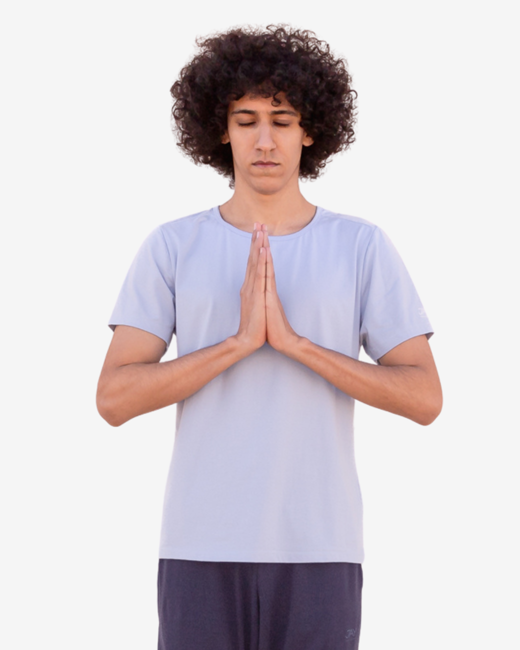 Jaya Organics T-Shirt Rocky - Skyblue L