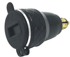 Interphone USB Adapter DIN, czarny dla ty