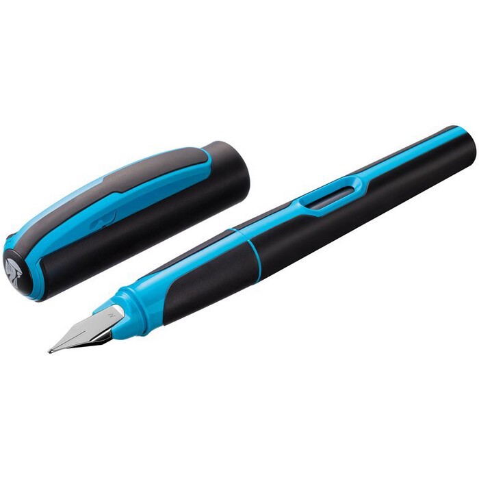 PELIKAN Füllhalter Style M universell neonblau