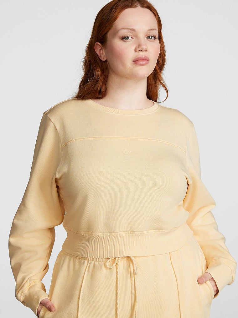 Pulover din material Ivy Fleece