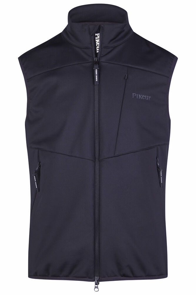 Pikeur Herren Softshellweste 7007, nightblue 48