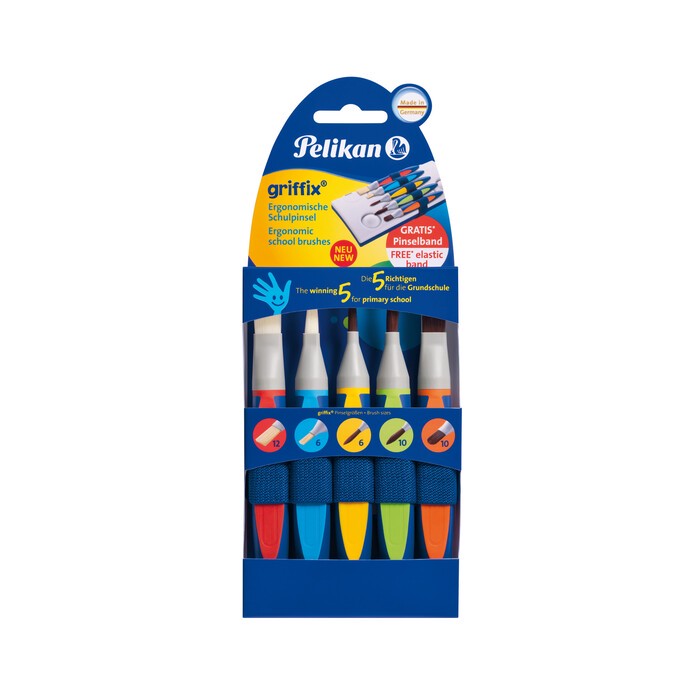PELIKAN Pinsel-Set Griffix 5 Stück