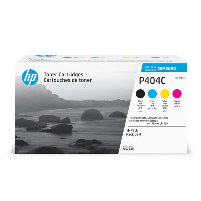 Samsung CLT-P404C 4-pk CYMK Toner Cartridge