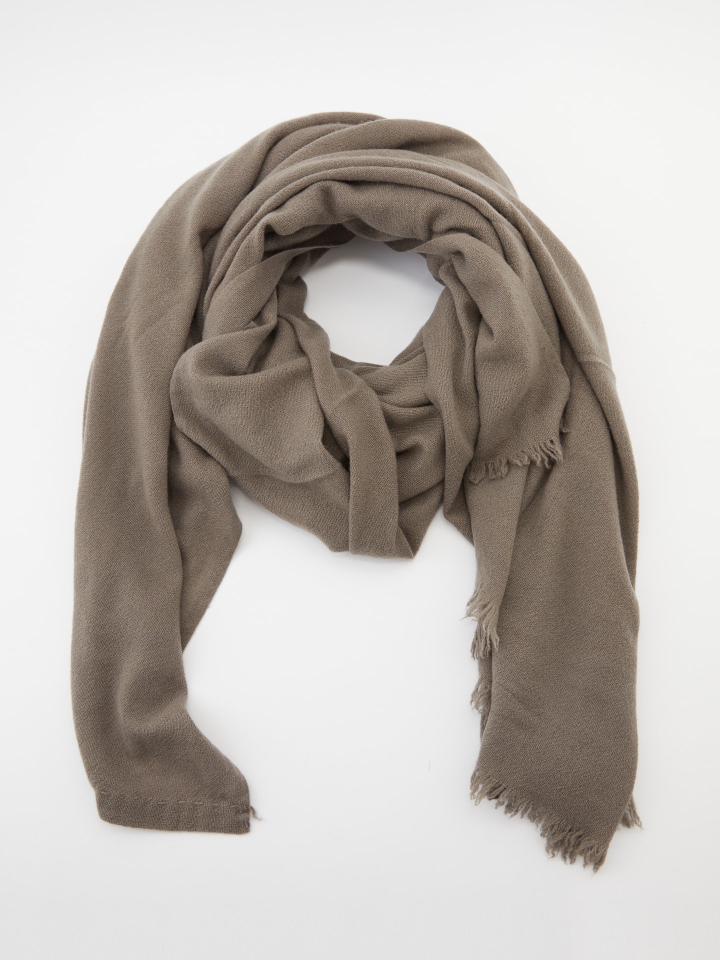 Cashmere-Schal 'Sim Large' Graubraun