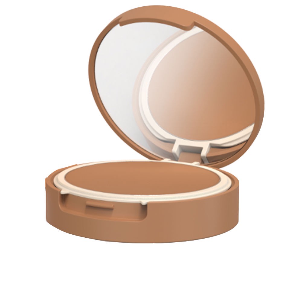 Kompakte Sonnencreme Lsf 50 natürliche, langanhaltende Abdeckung #Bronze
