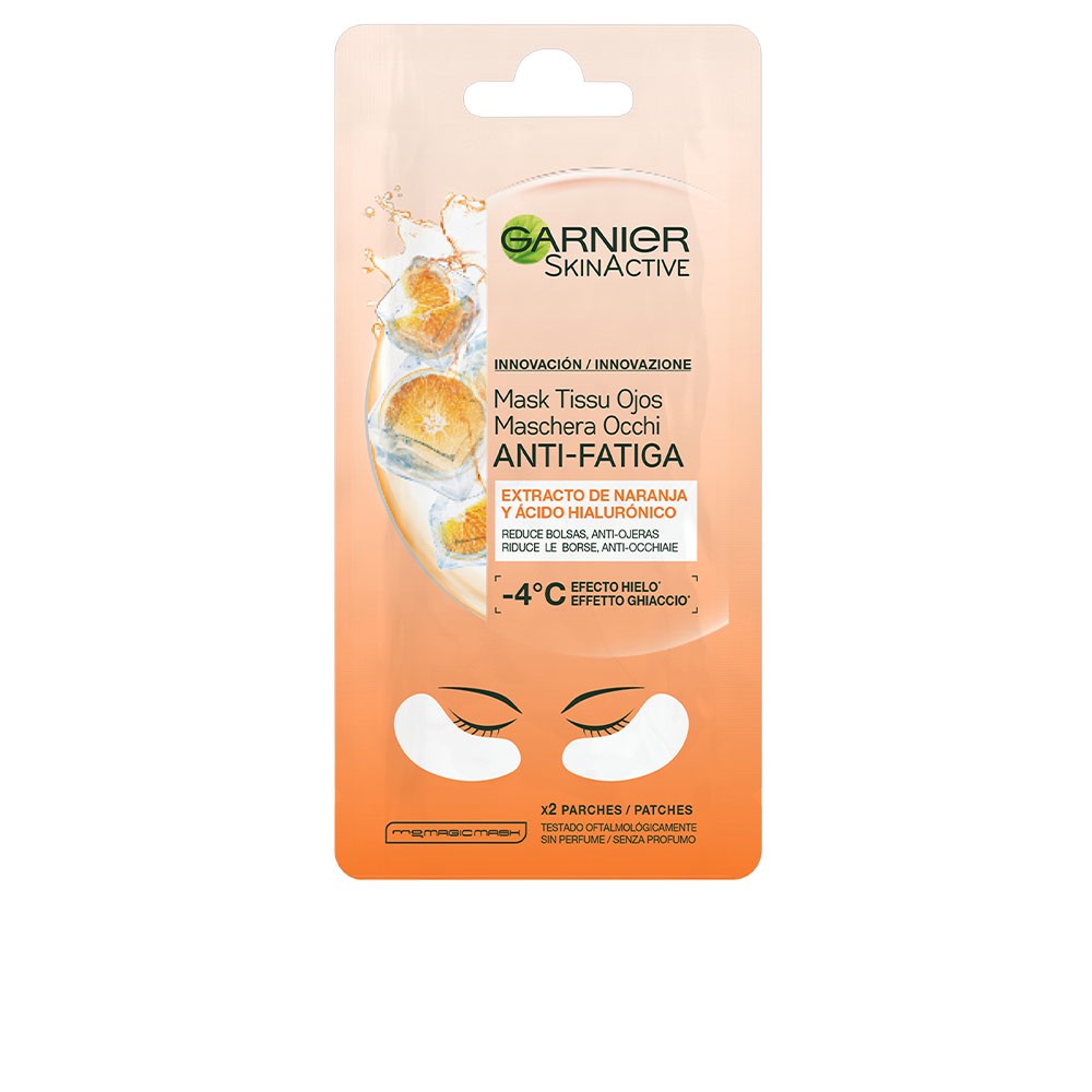 Skinactive Anti-Müdigkeits-Augenmaske mit Orangenextrakt und Hyaluronsäure x 2 Pflaster