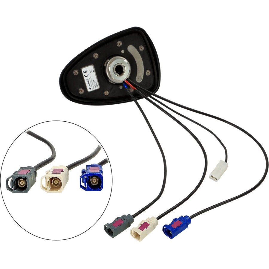 Antenne de toit AM/FM DAB/DAB+ GNSS (GPS/GLONASS) Shark II