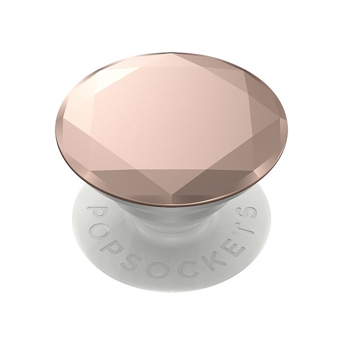 POPSOCKETS Smartphone-Griff und -Sockel Premium Dis Metallic Diamond roségold