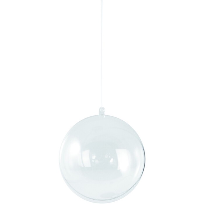 RAYHER Kunststoff-Kugel Ø 10 cm 2 Teile transparent