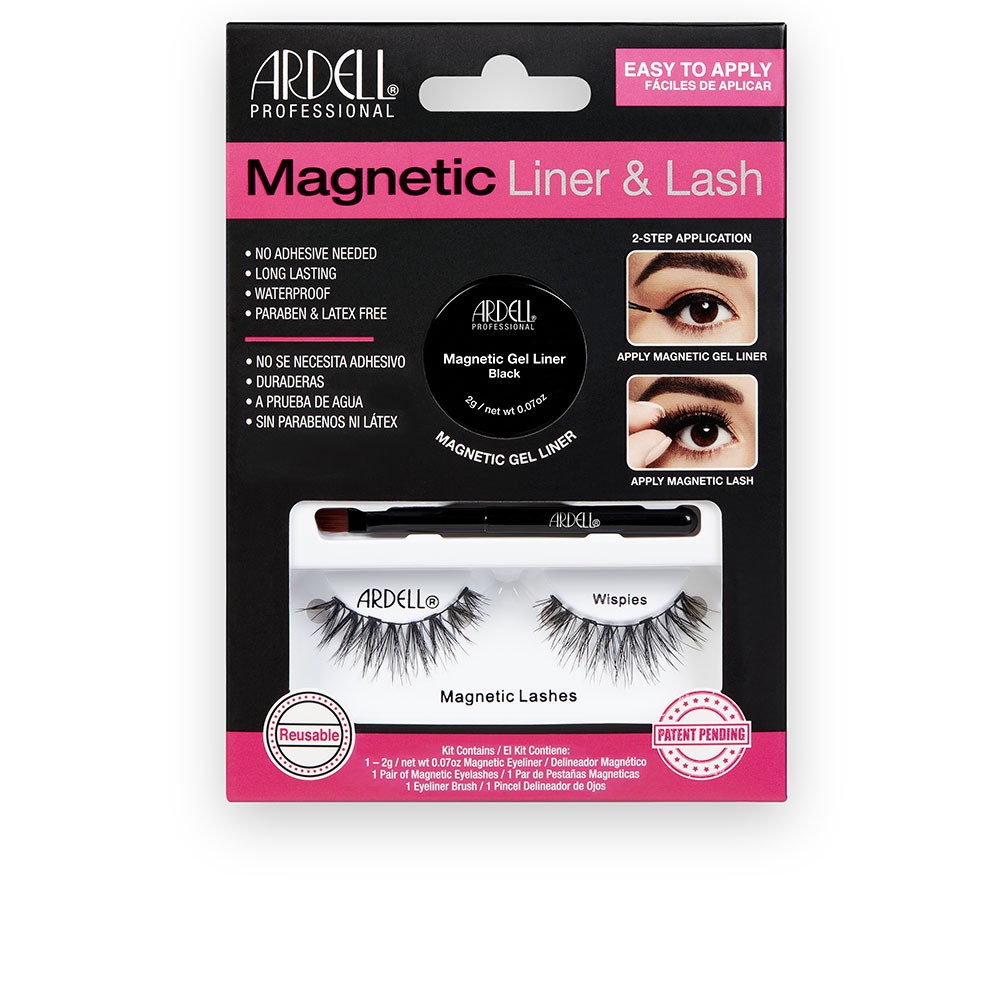 Magnetic Liner & Lash Wispies Wimpern + Gel-Liner 3 Einheiten