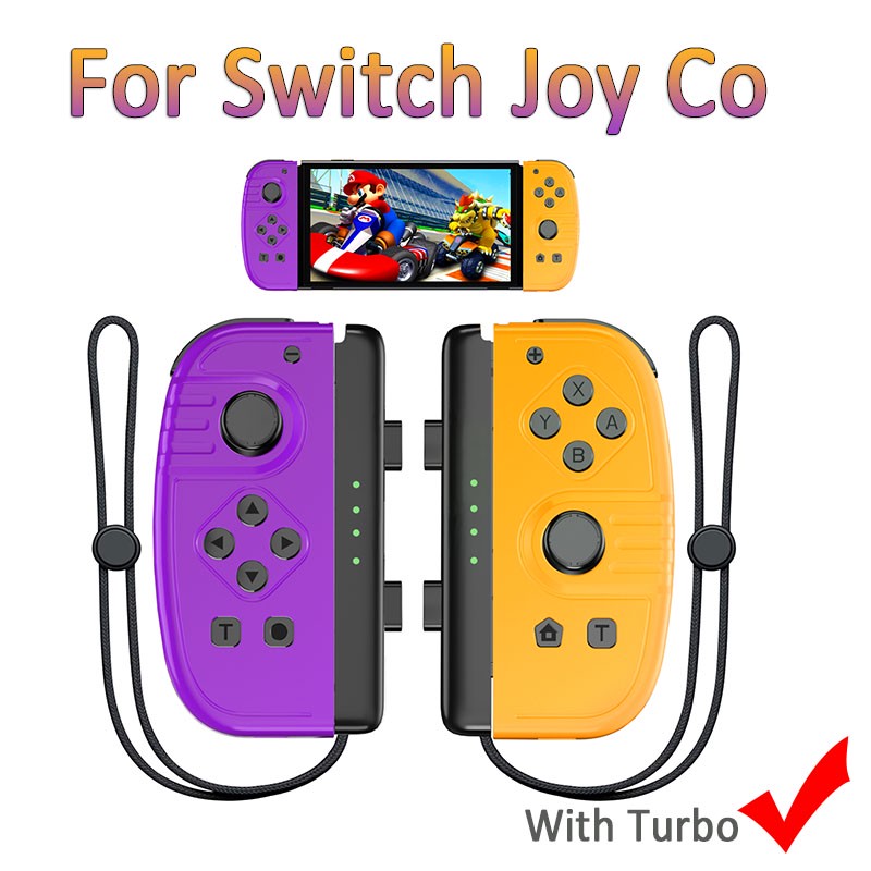 Pour Switch Joy Co Joypad Contrôleur Gauche Droite Manette Sans Fil Pour Nintendo Switch Joy Gamepad Console mando para switch