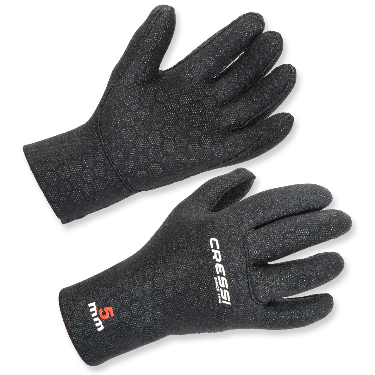 Cressi High Stretch 5 Handschuh mit perfekter Passform - 5mm Neopren 