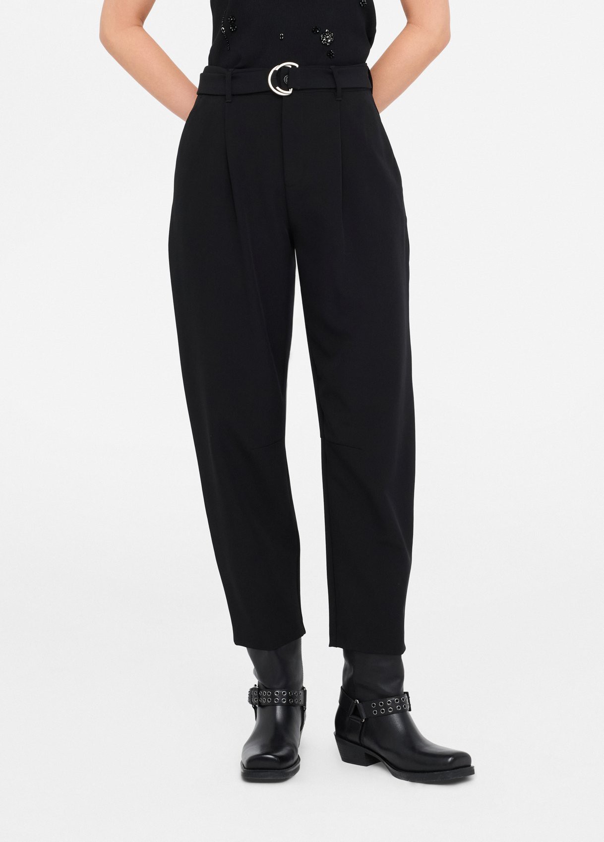 Liu Jo Pantalon Ballon Avec Pinces