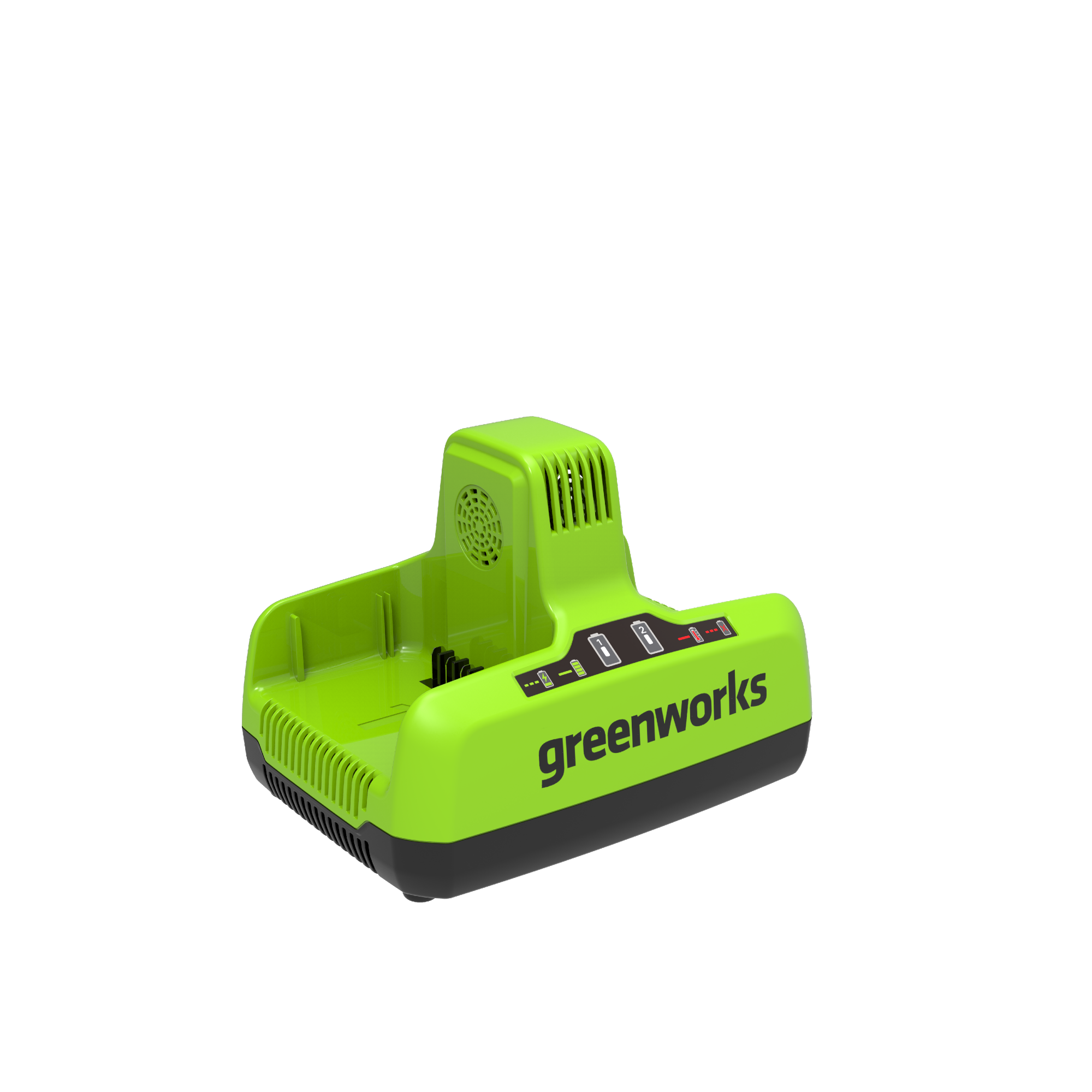 Greenworks 60V Dual-Slot-Ladegerät 6A