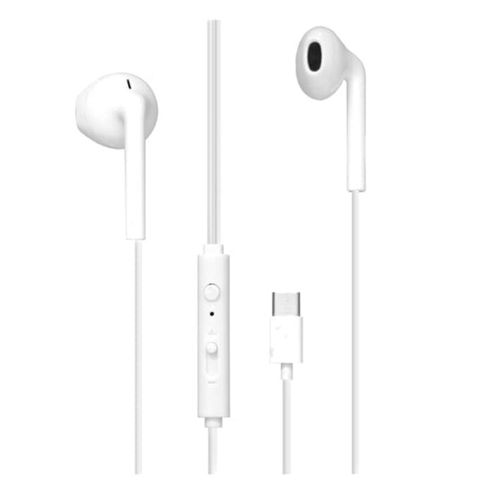 T'nB Ohrhörer (In Ear) mit Mikro CBUDS USB-C Anschluss weiß