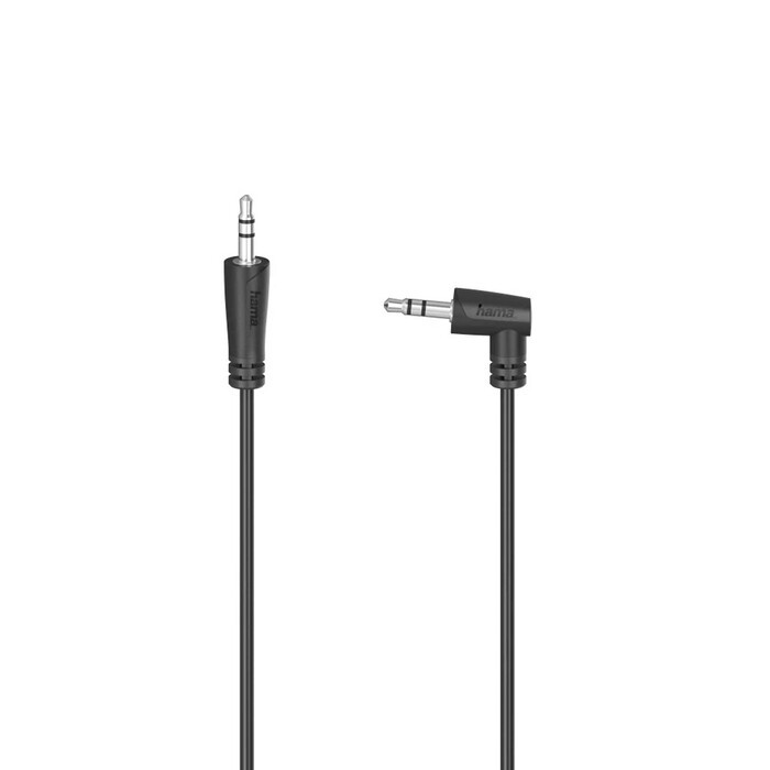 HAMA Audio-Kabel 3,5mm Klinke Stereo 1,5m schwarz