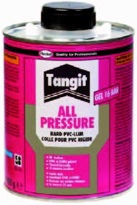 Tangit PVC Kleber (1 Liter) Dose mit Pinsel