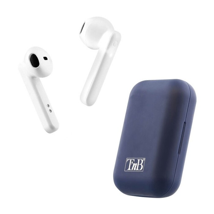 T'nB Shiny True Wireless In-Ear-Kopfhörer weiß/blau