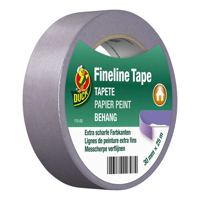DUCK TAPE Fineline Tape Tapete 30 mm x 25 m lila