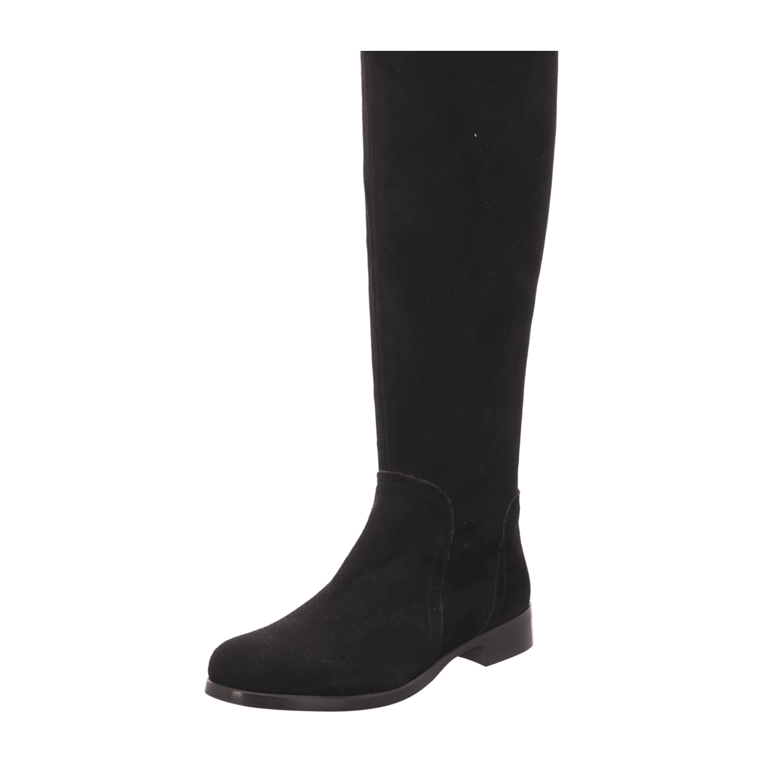 CC66 Overknee flach schwarz für Damen, schwarz, Gr. 38 EU