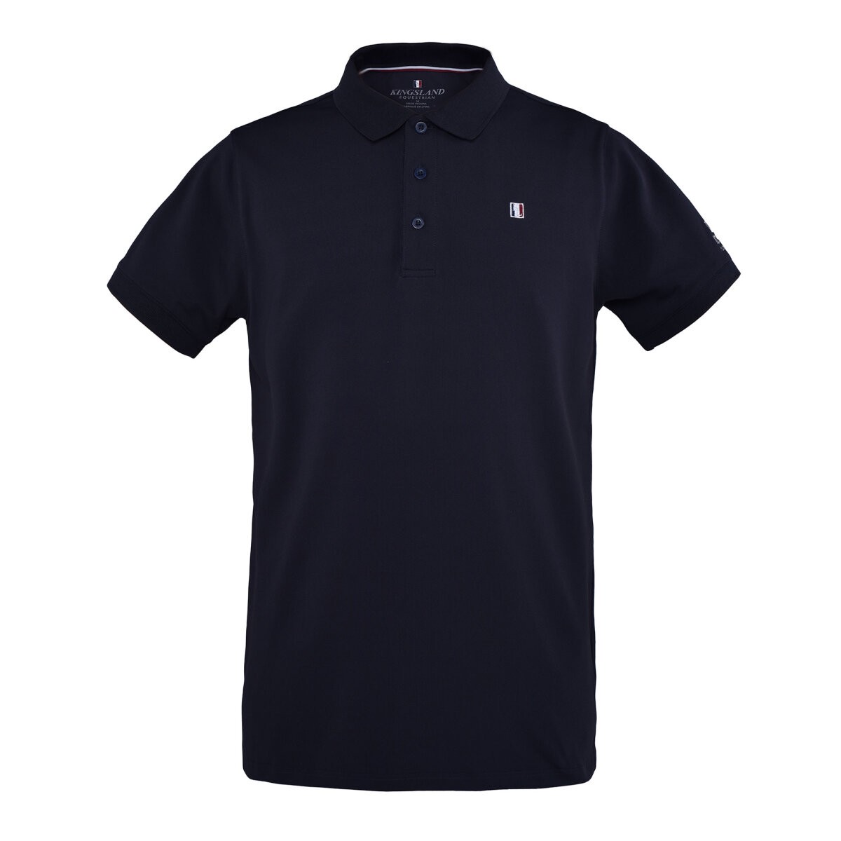 Kingsland Poloshirt Herren, blau, L