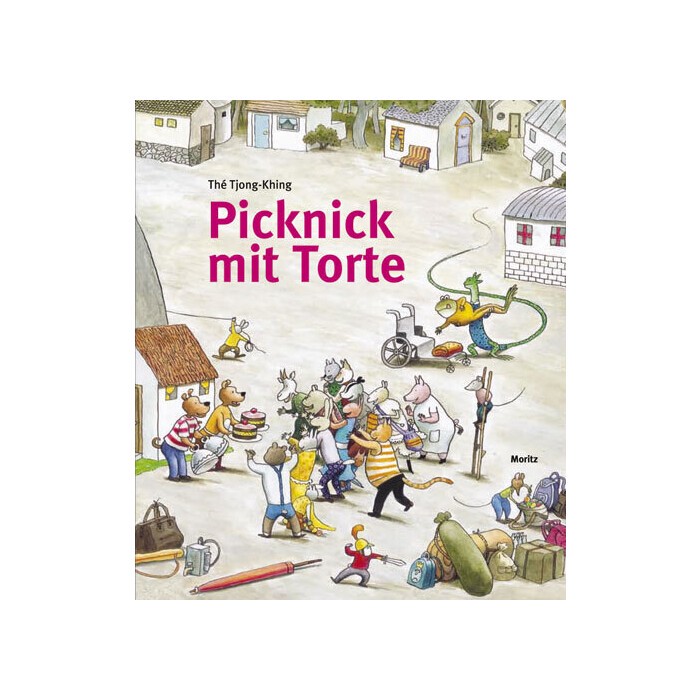 Thé Tjong-Khing: Picknick mit Torte - gebunden