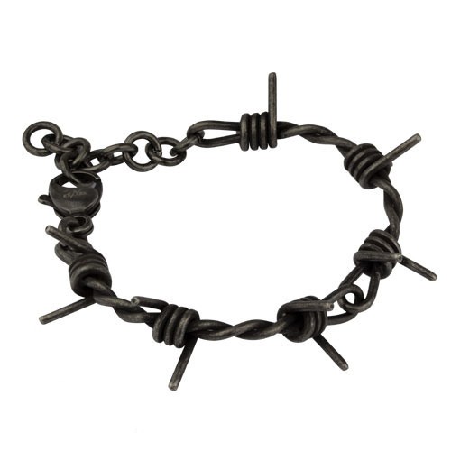 Armband 'Stacheldraht antik'