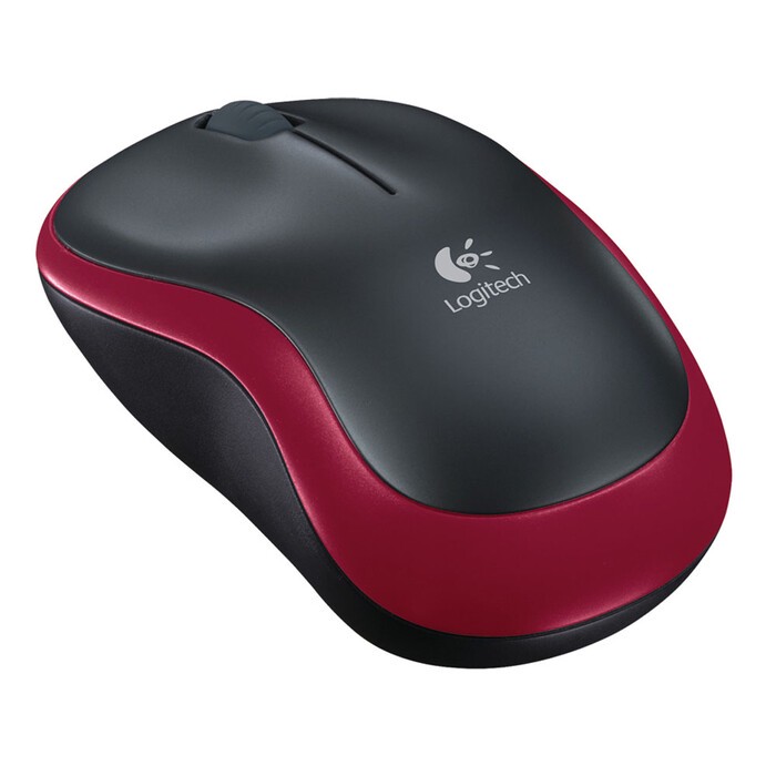 LOGITECH Maus M185 rot