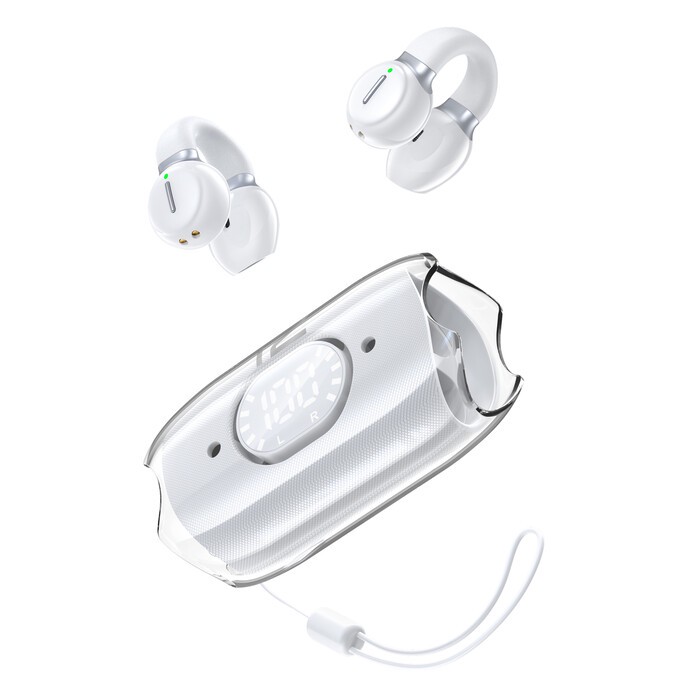 READY2MUSIC In-Ear Kopfhörer Chronos Air Clip Bluetooth weiß