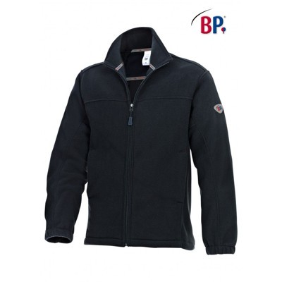 Fleecejacke 1872 646 schwarz, Größe 3XL