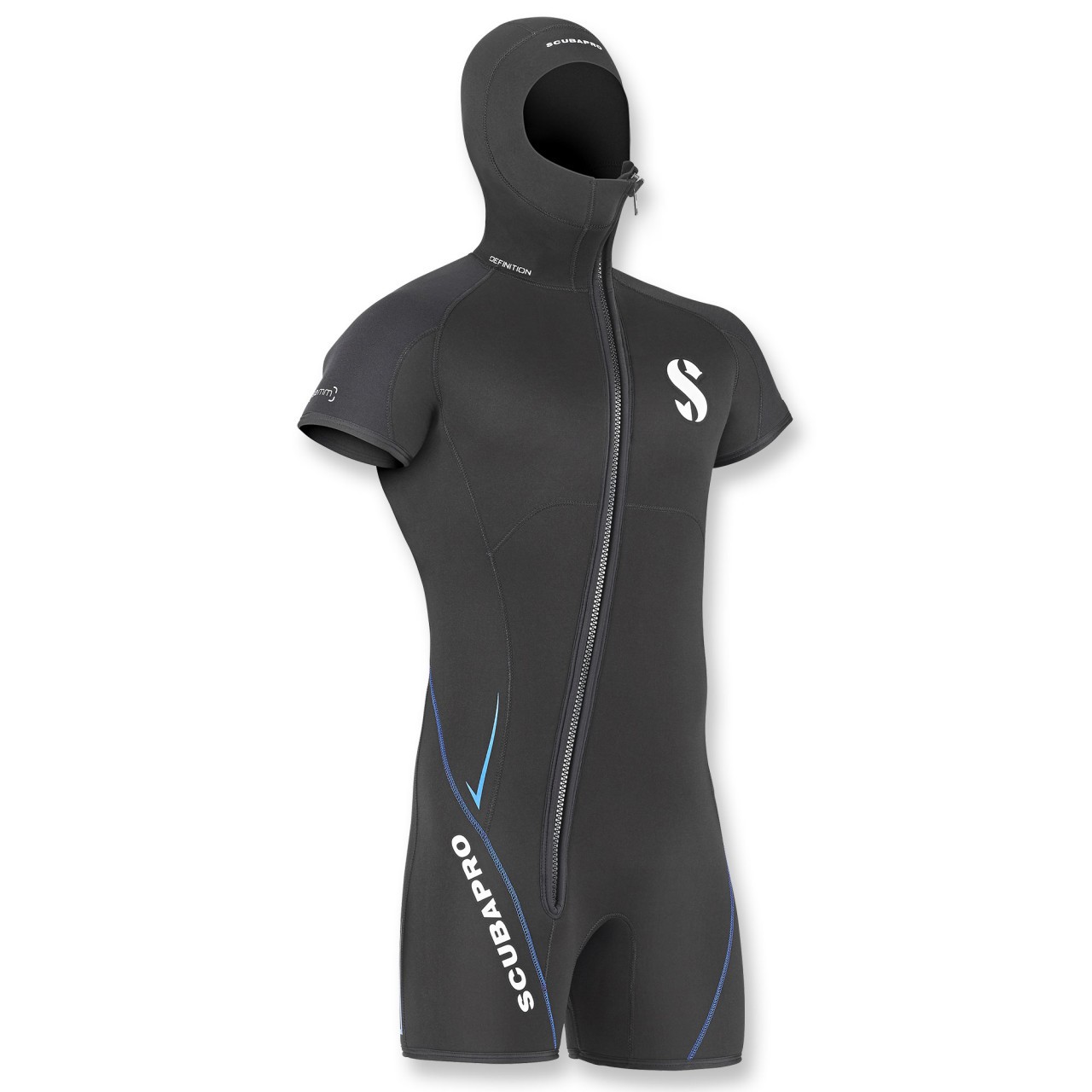 Scubapro Definition Weste 6.0 Herren - 6mm Neopren mit Kopfhaube 