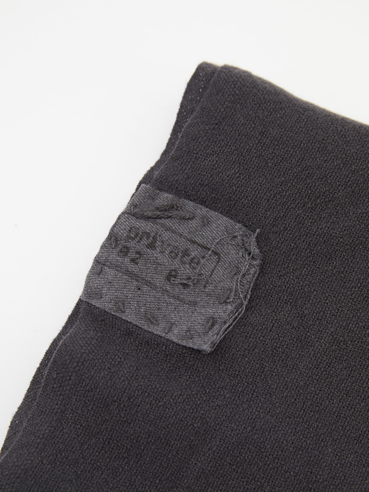 Cashmere-Schal 'Sim Large' Dunkelgrau