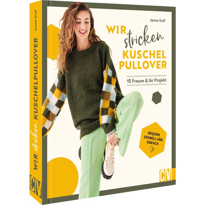 Janne Graf: Wir stricken Kuschel-Pullover - gebunden
