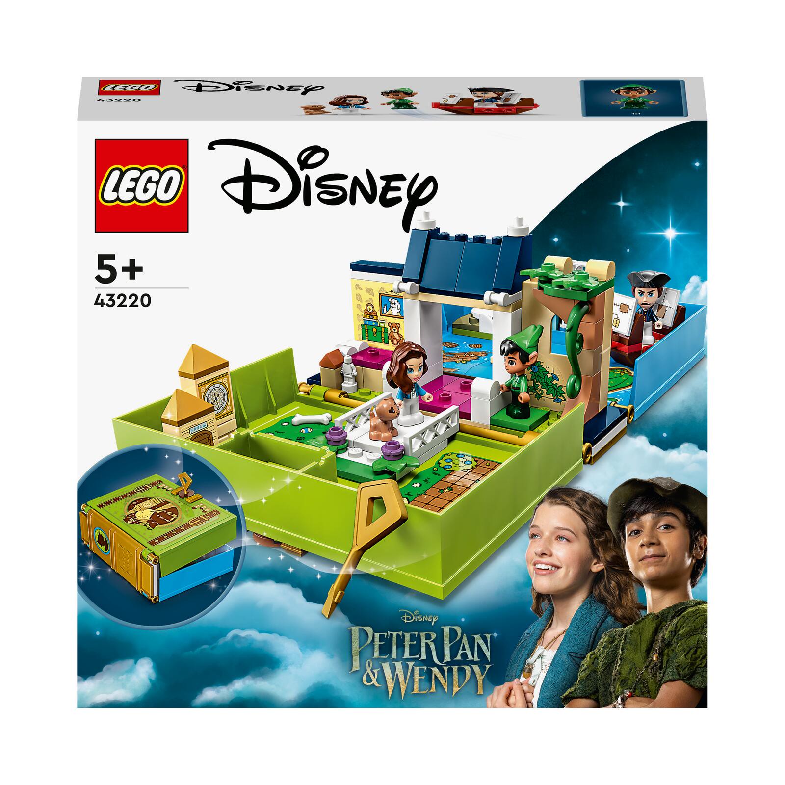 LEGO® Disney Peter Pan & Wendy - Märchenbuch-Abenteuer 43220