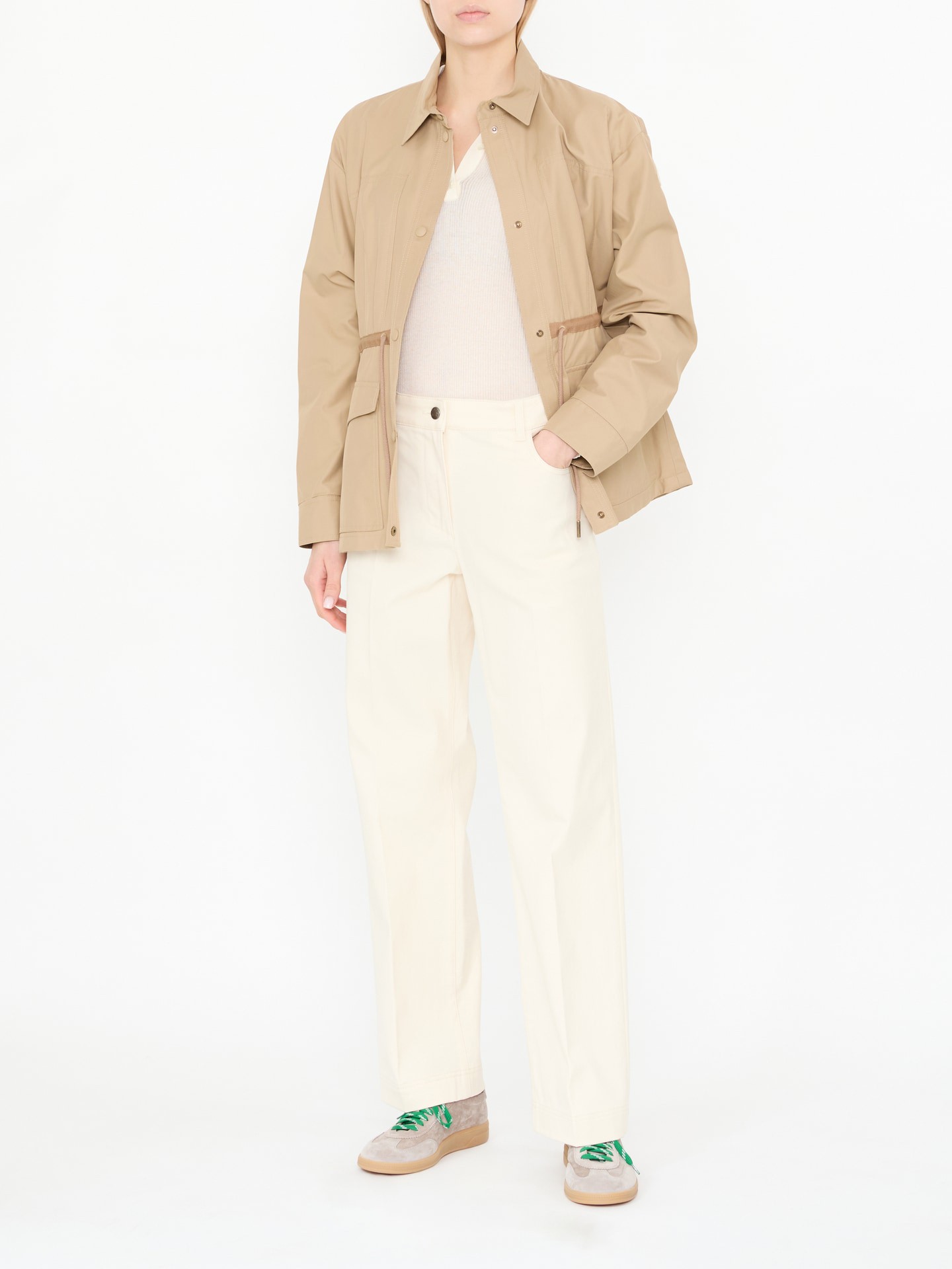 Poloshirt Crème