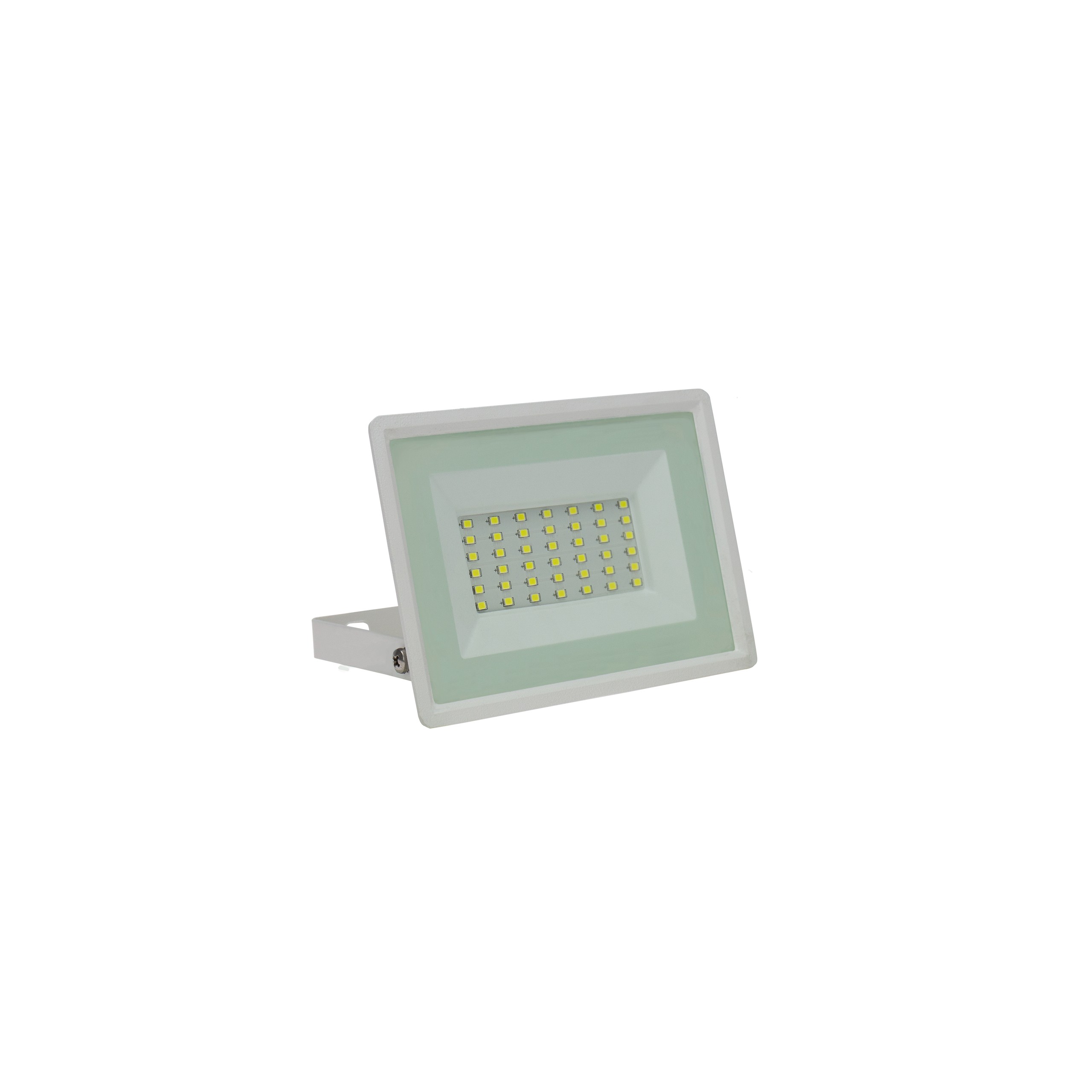 SpectrumLED® NOCTIS LUX3 LED SMD Fluter, Strahler, Scheinwerfer 30 Watt Gehäuse weiß Schutzklasse IP65 IK07 für mit Alugehäuse 2700 Lumen 3000K warmweiß